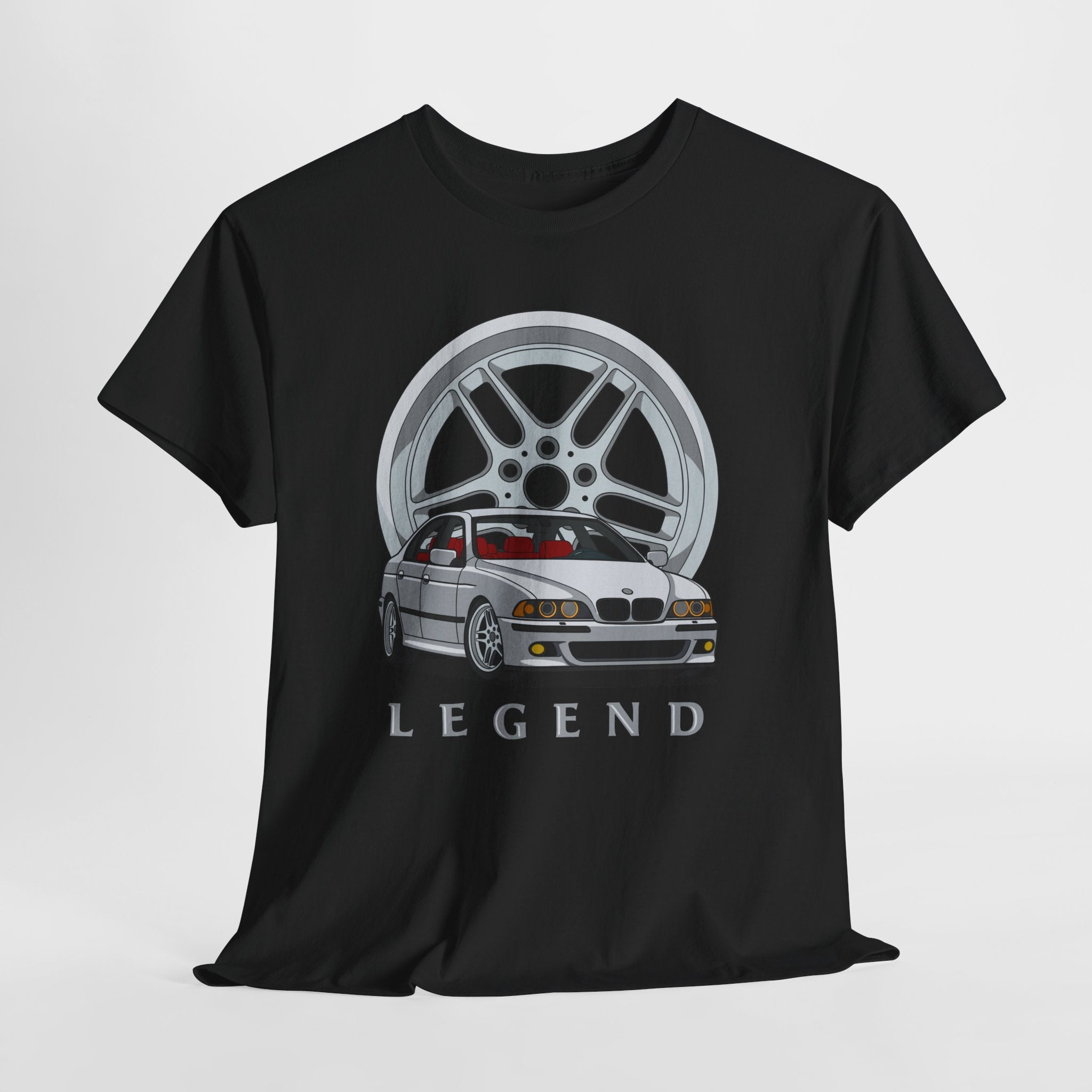 T-Shirt "LEGEND" Unisex – Exklusives E39 Design (Schwarz)