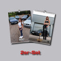 Kalender 2027 DIN A3 - Duo-Set: Classic & Lack/Leder inkl. 2 Duftbäumen - Christina_LinkX | Vorbestellung