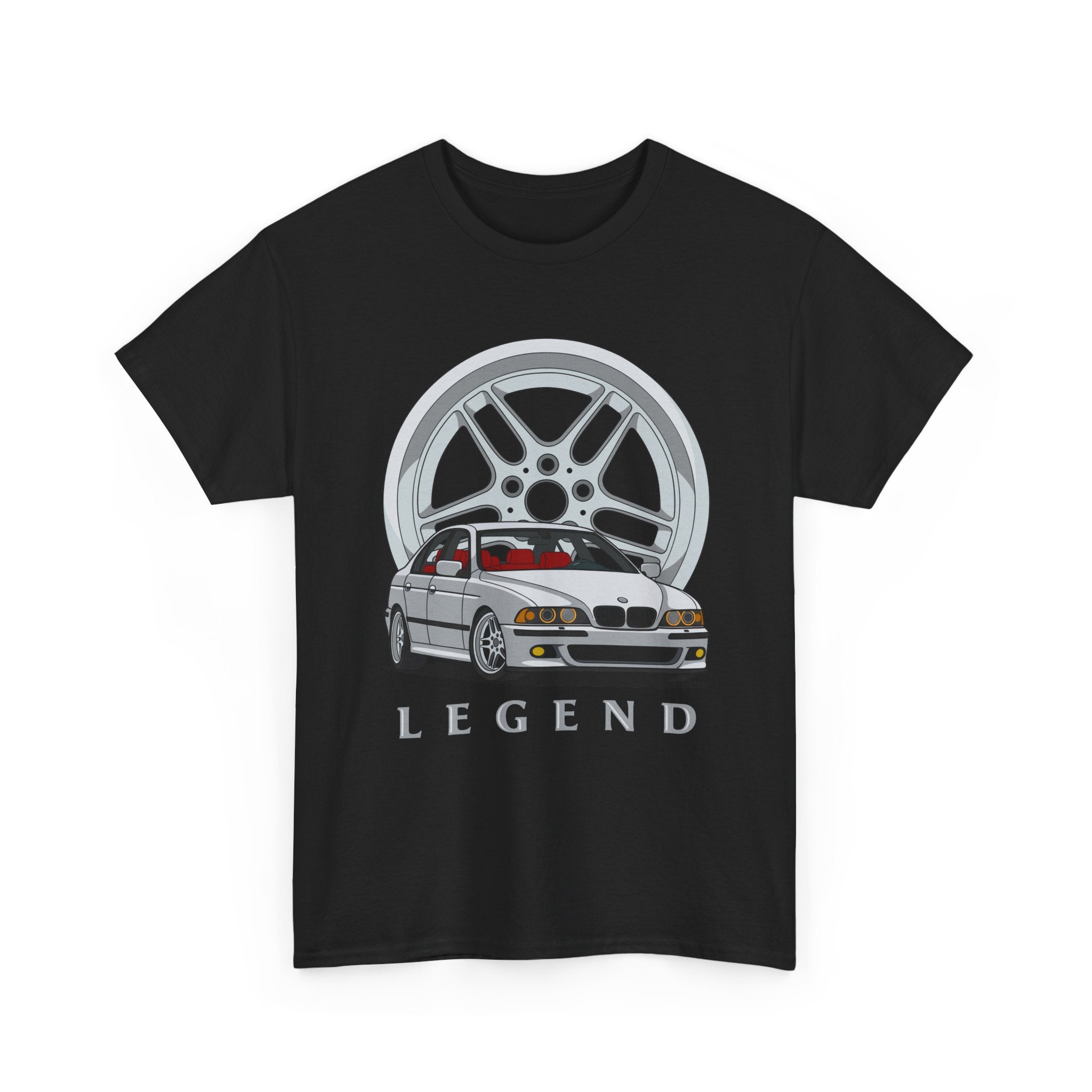 T-Shirt "LEGEND" Unisex – Exklusives E39 Design (Schwarz)